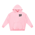 112 Hoodie Pink front